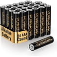 thumbnail image 1 of Piles AAA POWEROWL, Piles Alcalines AAA 1,5 V, Puissance Ultra Longue Durée, Pile LR03 de 24 Unités, 1 of 7