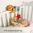 thumbnail image 2 of New Multifunctional Animal Crib Wrapping Plush Toys, Newborn Baby Comfort Bed, 2 of 5