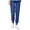 Dark Blue, variant on Scrub Pants for Women Stretch Yoga Scrub Joggers Anti-Wrinkle Elastic Waist Nursing Jogger Pants Black