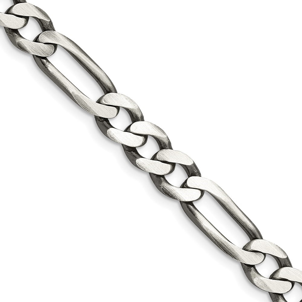 Diamond2Deal Sterling Silver Corona Chain Necklace Lobster 20In for Men Women Diamond2Deal Sterling Silver Corona Chain Necklace Lobster 20In for Men Women