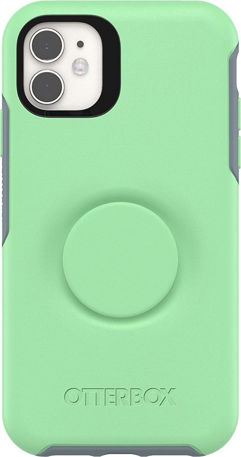OtterBox Pop Symmetry Slim Cell Phone Case for Apple iPhone 11, Mint