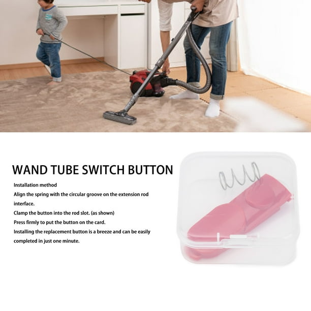 Vacuum Cleaner Wand Button, Easy To Install Cleaner Head Clip Latch Tab  Button ABS With Spring For V15 Vacuum Cleaner 