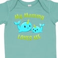 thumbnail image 4 of Inktastic My Mommy Loves Me Cute Narwhal Boys or Girls Baby Bodysuit, 4 of 5