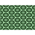 thumbnail image 1 of Ahgly Company Indoor Rectangle Patterned Pastel Green Area Rugs, 2' x 4', 1 of 6