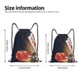 thumbnail image 2 of Gaeub Casino Poker Chips Drawstring Backpack Bag Sport Gym Sackpack Heavy Duty String Backpack for Men Women-Small, 2 of 6