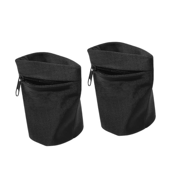 2 Monederos de Muñeca con Cremallera, Bolsas para Tarjetas y Llaves, Ligeros, Ideales para Correr, Gimnasio, Tenis y Baloncesto.