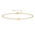 thumbnail image 2 of YYKihy Gold Initial Bracelets For Girls Women Jewelry 1 Gold/Silver Plated Letter Initial Bracelet Dainty Gold Bracelets For Women Initial Bracelets For Teen Girls Trendy, 2 of 9
