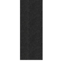 Ottomanson Non-Slip Hallway Runner Rug 2' x 13' Indoor/Outdoor Custom Size Utility Carpet for Garage, Black Hobnail