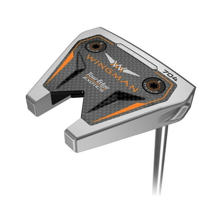 UPC: 0841538150627 | NEW Tour Edge Exotics Wingman 704 Double Bend 33  Putter – Face Balanced