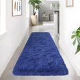 thumbnail image 3 of Alfombra Runner Noahas azul marino para pasillo, 60 x 180 cm, antideslizante, 3 of 8