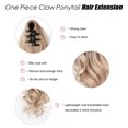 thumbnail image 3 of Clip In Hair Extension Wig Female Ponytail Wig Long Straight Hair Extension Piece Ponytail Wig Female, 3 of 8