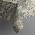 thumbnail image 3 of Beige Green Camo Pixel Pattern Rectangle Tablecloth 60"x84",Waterproof Polyester Rectangle Table Cloth, Wipeable Spillproof Polyester Tablecloth for Dining, Camping, Indoor and Outdoor, 3 of 5