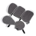 thumbnail image 3 of Grey Sport Supplies Professional Ping Pong Paddles Case Table Tennis Rackets Bag With Belt Capacity Single Paddle 2, 3 of 6