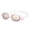 Pink, variant on Swimming Goggles, Anti-Fog Anti-UV No Leak Clear Vision Swim Goggles with Replacement Nose Bridge for Water Sports & Pool Training(Black,43cm)(Black,43cm)