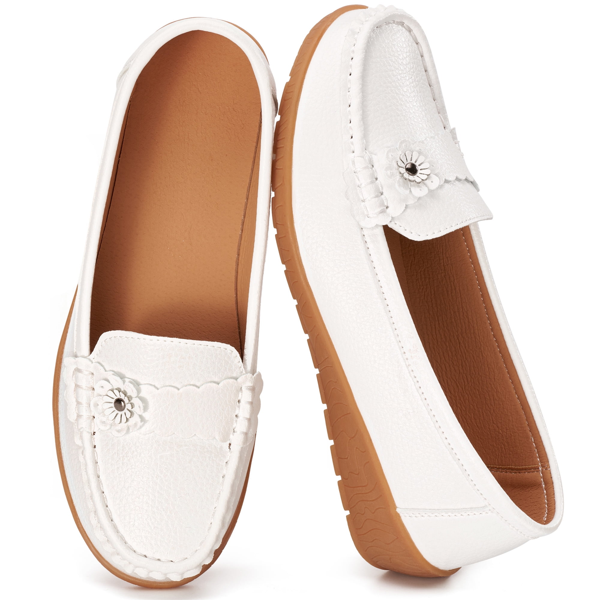 Alexis Bendel Women's Adult Comfort Floral Driving Moc - Walmart.com