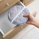 thumbnail image 3 of Cesta de lavandería colgante de poliéster para baño, plegable, de malla, para el hogar, UDIYO, 3 of 7