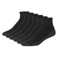 thumbnail image 1 of Medias Hanes Max Cushion tobilleras 6 pares negro/gris talle 6-12, 1 of 2