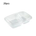 thumbnail image 2 of Injueey Fiambrera no tóxica de 20 piezas: uniones a presión y conservan la frescura Almacenamiento de alimentos Caja de almacenamiento Type2 NO2, 2 of 6