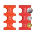 thumbnail image 1 of 2Pcs Japanese Coin Holder, Portable JPY Coin Organiser Dispenser Coin Hard Case Storage 6 Slots, Great for Home, Office, Collection, Red,Orange, 1 of 6
