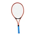 thumbnail image 3 of jinwen Tennis Racket High Strength Nylon Strings Portable Comfortable Tennis Equipment Orange, 3 of 9