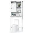 Hassch Over The Toilet Storage, Taller Bathroom Organizer SpaceSaving
