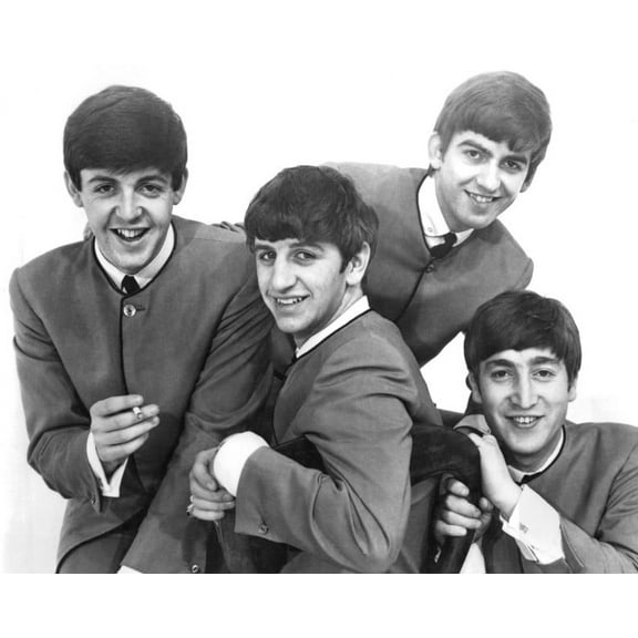 The Beatles John Lennon Paul Mccartney 24x36 Classic Hollywood Poster
