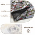 thumbnail image 6 of 5'x7' Area Rugs, Christmas Indoor Outdoor Area Rug for Living Room Bedroom, Xmas Birds Berry Botanical Snowflake Washable Bathroom Rugs Kitchen Floor Carpet Mats Home Decor Aesthetic, 6 of 8