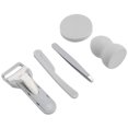 thumbnail image 3 of Herramientas de maquillaje, rizador de pestañas, pinzas para cejas, esponja de maquillaje, recortadores de cejas, maquinilla de afeitar de calidad superior, 3 of 8