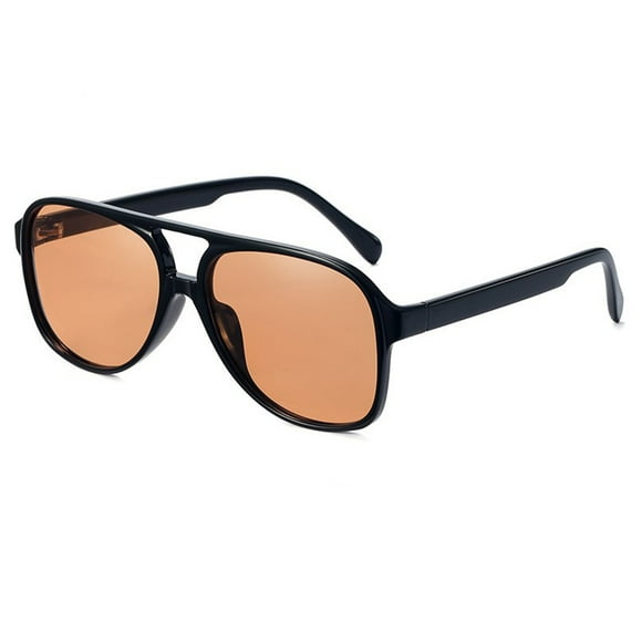 Polarized, Lightweight for Sports, Running, Hiking, Beach Unisex Retro Aviator Sunglasses