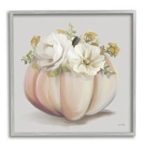 Stupell Industries Beautiful White Roses Flowers Bouquet Abstract Vase Painting , 12 x 12, Design by House Fenway