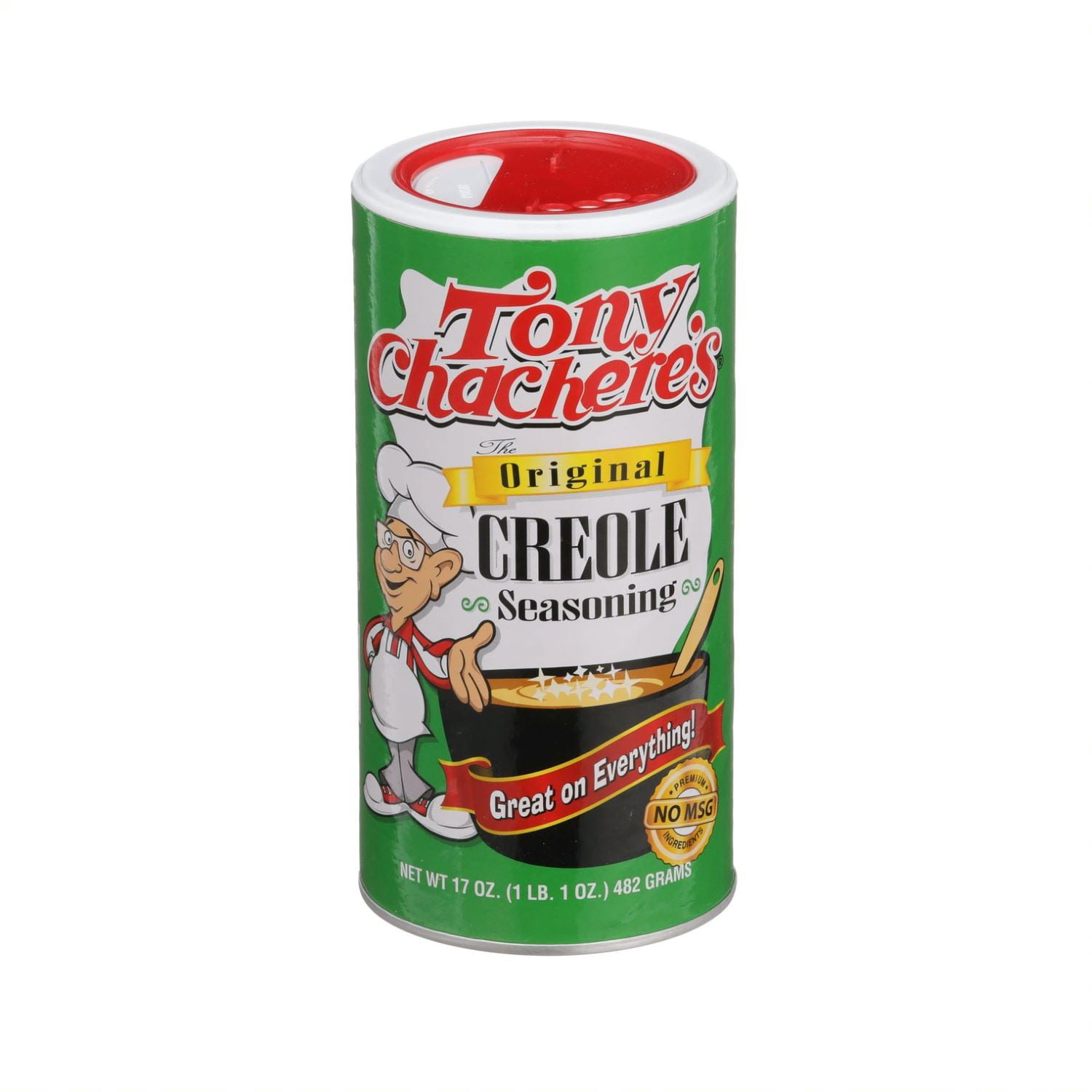  Tony Chacheres Seasoning Creole, 17 oz Canister Original 2  Pack : Grocery & Gourmet Food