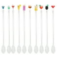 thumbnail image 2 of Bar Drink Mixing Spoon, 10PCS Mixing Spoon Bar Spoon Cute Cocktail Drink Mixer Bar Stirring Mixing Sticks Spoons Bar Kitchen Accessory, 2 of 8
