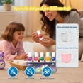 thumbnail image 4 of Set de esmaltes de uñas Aieenjor Non-Toxic Glitter Quick Dry Kids 3+, 4 of 8
