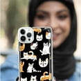 thumbnail image 5 of Mundaze - Case for Apple iPhone 15 Pro Slim Shockproof Hard Shell Soft TPU Heavy Duty Protective Phone Cover - Cat Friends, 5 of 5