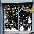 thumbnail image 6 of Unique Bargains Window Clings Party Supplies for Holiday White Snow House Lamp, 6 of 7