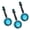 3pcs, variant on YIFAEUX Inflatable Balloon Banjo Instrument Portable Inflatable Toys PVC Stage Prop for Hawaiian Party Beach & Music Theme Decoration