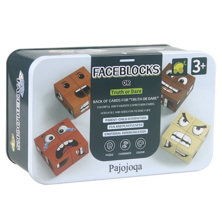 Face Changing Magic Cube Puzzles Matching Game with Bell Logical Thinking