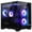 Black, variant on Hoengager King Gaming PC - AMD Ryzen 5 5600, Radeon RX 6600M 8GB, 1TB SSD, 16GB DDR4 RAM - Prebuilt Desktop Computer, Windows 11, Wi-Fi, ARGB Software