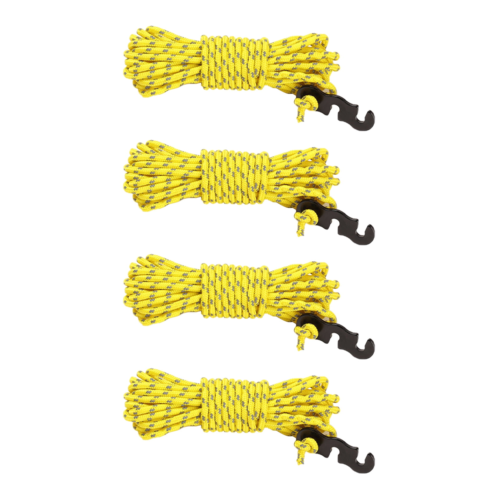 Jaspee Outdoor Paracord High Strength Rope Wind Cord Buckle Adjustment Buckle Tent Fixed Rope