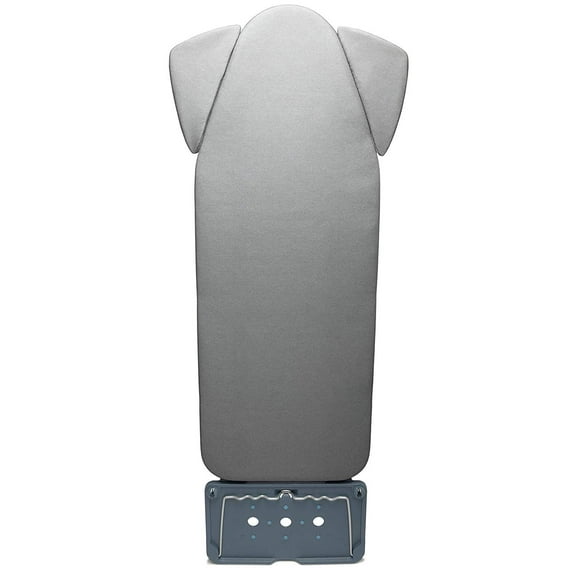 TIVIT 18 x 47 3 Piece Ironing Board Cover and Pad, Italian Made, Upgraded Cover for Pro Board, Mabel Home Board, Phillips Easy8, Alumitek Treated Triple Layer Construction with Straps  Color: Gra
