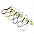 thumbnail image 3 of Llavero de tenis Colgante de llavero de tenis Manualidades Llavero de tenis Regalo, 3 of 5