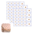 thumbnail image 3 of Cateissary 84 piezas de artesanía exquisita y calcomanías de pared de flores con estampado transparente que añaden encanto a las pegatinas de Decoración del hogar, 3 of 6