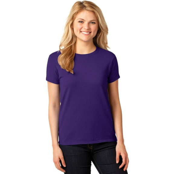 Gildan Women's 100 Percent Cotton Short Sleeve T-Shirt 5000L