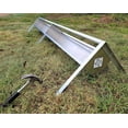 thumbnail image 5 of 96 Inch 8 Ft Welded Aluminum Sheep & Goat V Trough Feeder with Anchors USA Made, 5 of 7