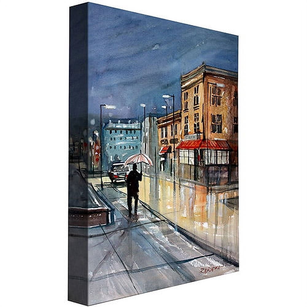 Trademark Art "Night Lights, Green Bay" Canvas Art by Ryan Radke