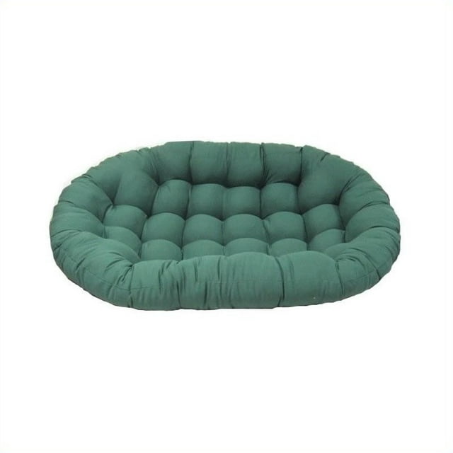 Blazing Needles Coussin en Sergé pour Papasan Double Standard - Indigo