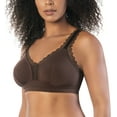 thumbnail image 3 of PARFAIT Women's Dalis Wire Free Bralette - Deep Nude - 34D, 3 of 6