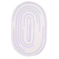 thumbnail image 1 of Colonial Mills Rug TK78R120X120 Ticking Stripe- Dreamland 10 ft. round Braided Rug, 1 of 1