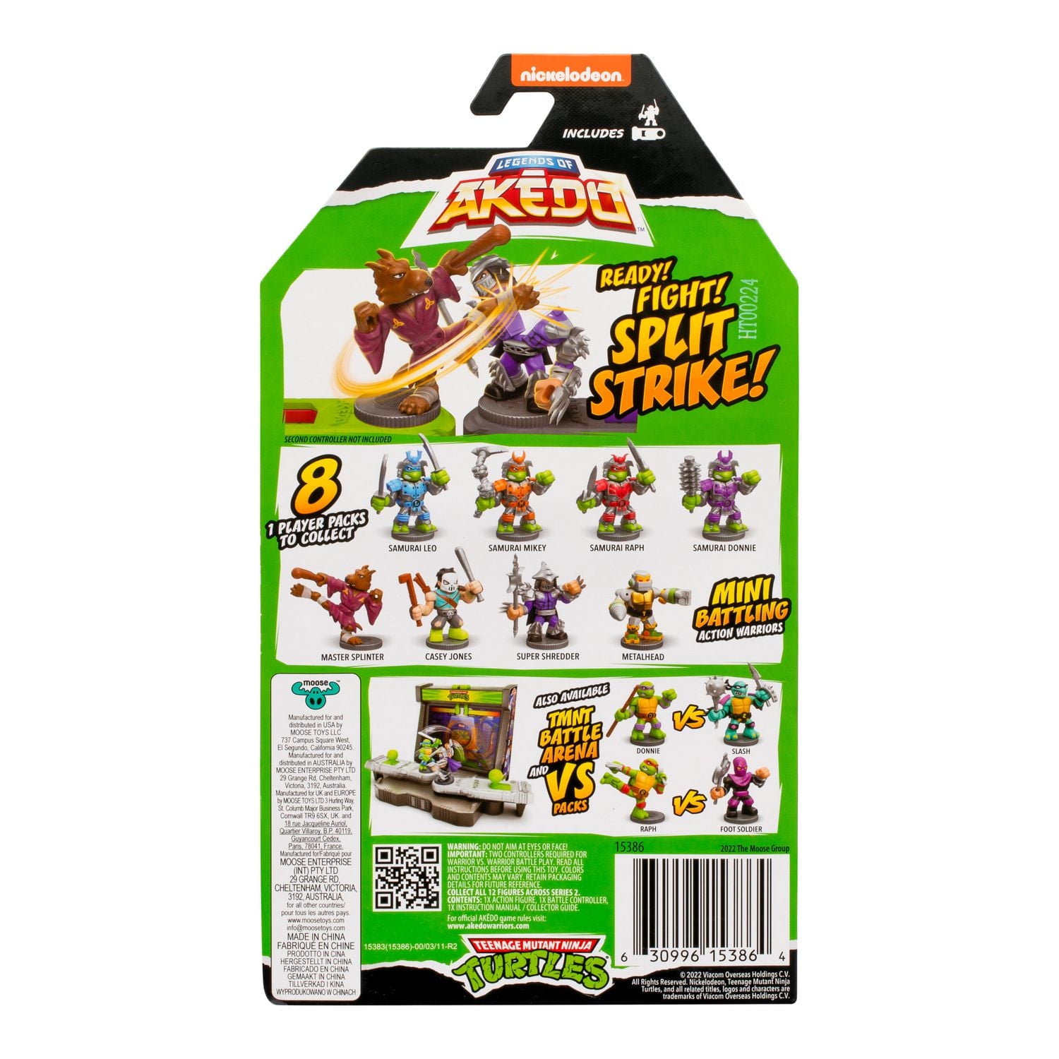 AKEDO TMNT SINGLE PACK SAMURAI RAPH