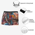 thumbnail image 3 of Yiaed Fantasy Colorful Beast Print Men's Soft Cotton Boxer Shorts Breathable Boxers Underwear Moisture-Wicking Underwear Stretch Boxer Briefs for Man-Medium, 3 of 5